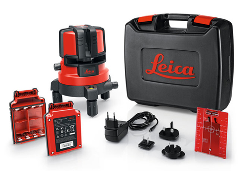 Leica Geosystems Lino L2P5 Leica Compact lignes et de point laser avec batterie Li-Ion et innovant Adaptateur Magnétique 